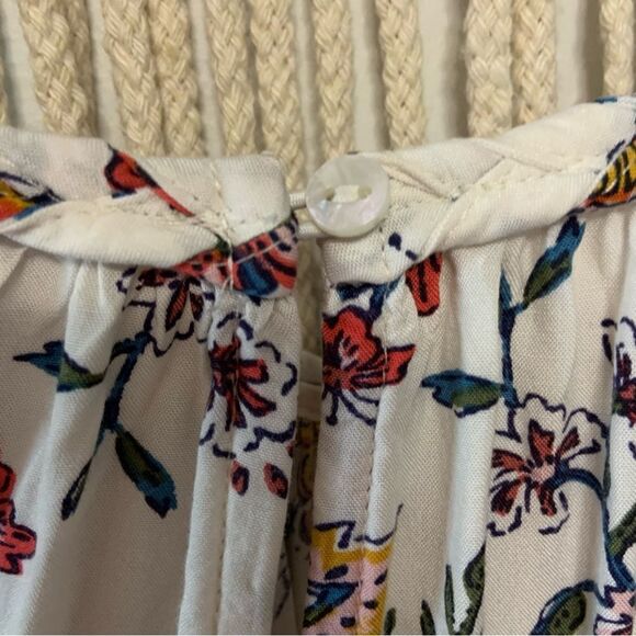 OLD NAVY Waist Defined Braided Strap Floral Maxi Dress White 3X Plus - Picture 10 of 14